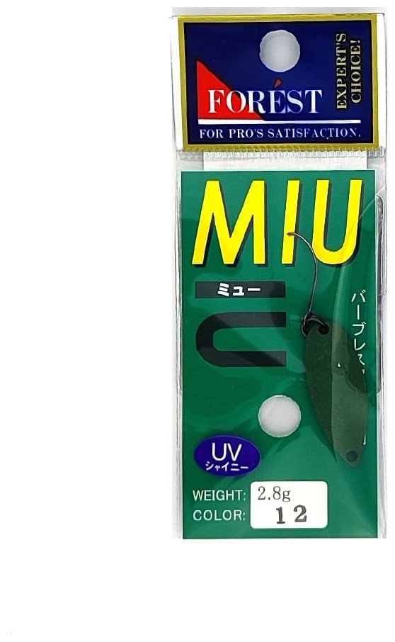 Блесна FOREST MIU 1 шт купить,3350