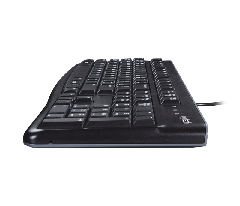 Клавиатура Logitech K120 черная - ForteMarket Клавиатура Logitech K120 черная купить,0