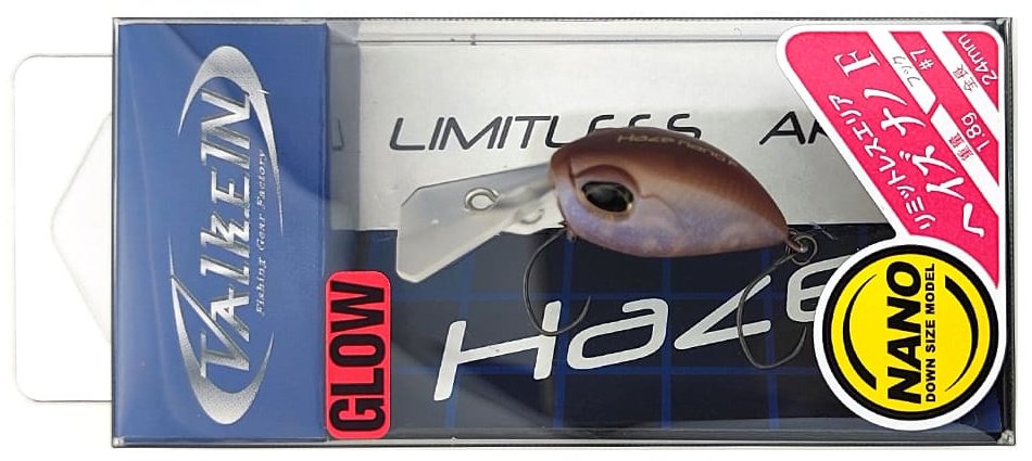 Воблер ValkeIN ValkeIN Haze Nano F 1.8g#, Color M216, Jewel Chocolate Glow 1 шт купить,NaN
