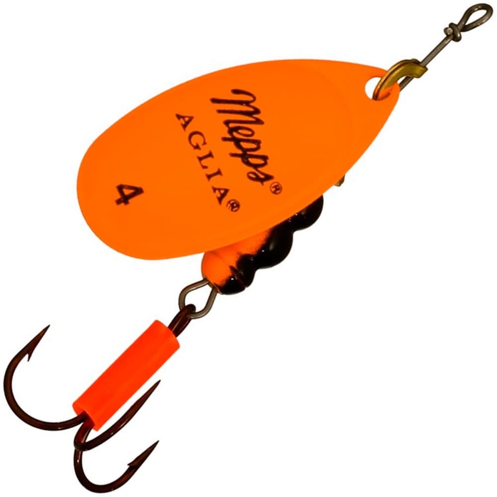 Блесна Mepps AGLIA №4#, Блистер, 9г, Fluo Orange 1 шт купить,NaN