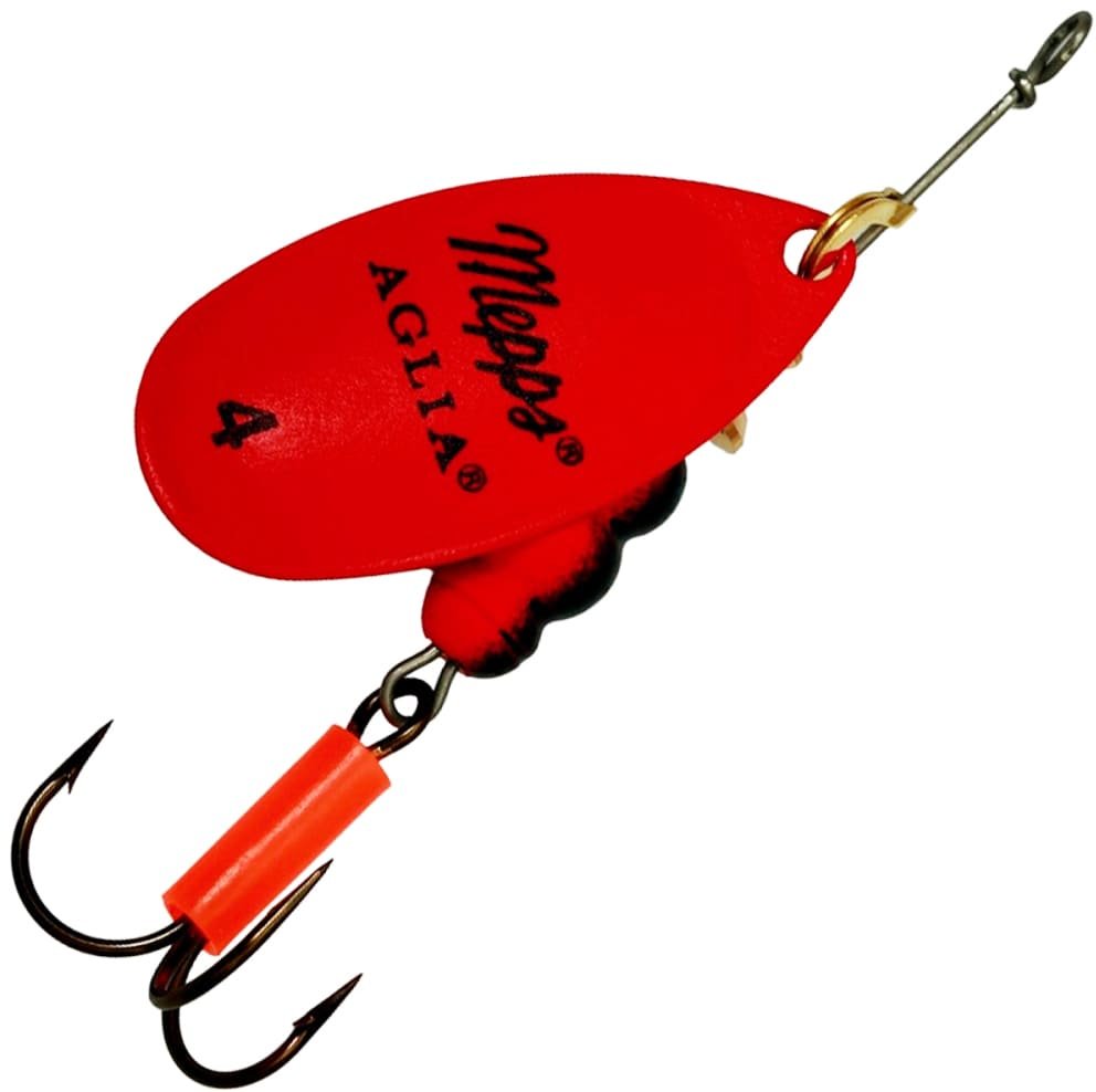 Блесна Mepps AGLIA №4#, Блистер, 9г, Fluo Red 1 шт купить,NaN