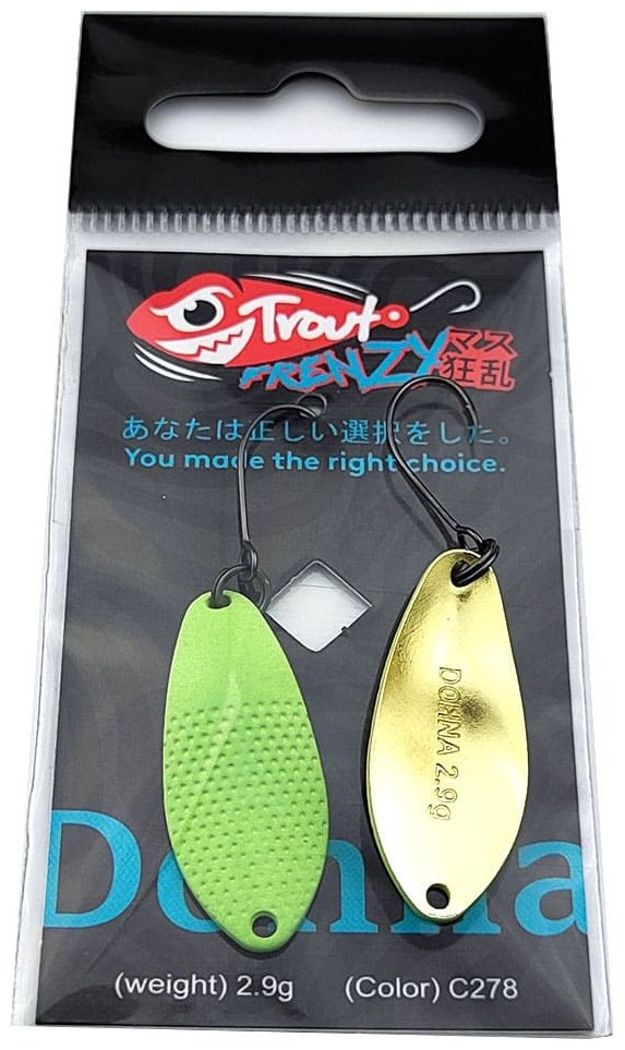 Блесна Trout Frenzy Trout Frenzy Dohna 2.9gr 1 шт 31 мм C278 купить,NaN