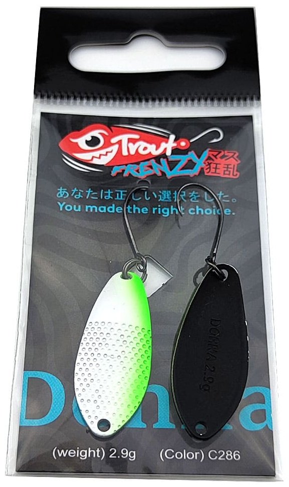 Блесна Trout Frenzy Trout Frenzy Dohna 2.9gr 1 шт 31 мм C286 купить,NaN