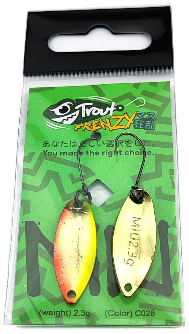Блесна Trout Frenzy Trout Frenzy Miu 2.3gr 1 шт 29 мм C028 купить,NaN