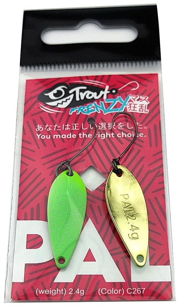 Блесна Trout Frenzy Trout Frenzy Pal 2.4gr 1 шт 30 мм C267 купить,NaN