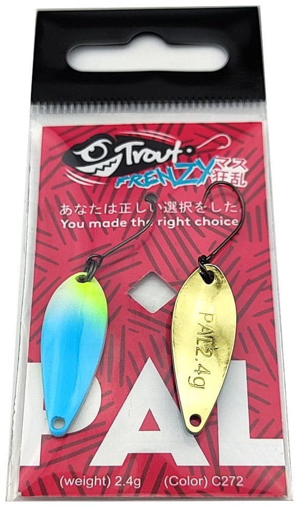 Блесна Trout Frenzy Trout Frenzy Pal 2.4gr 1 шт 30 мм C272 купить,NaN