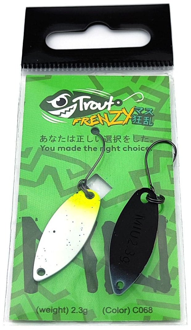 Блесна Trout Frenzy Trout Frenzy Miu 2.3gr 1 шт 29 мм C068 купить,NaN