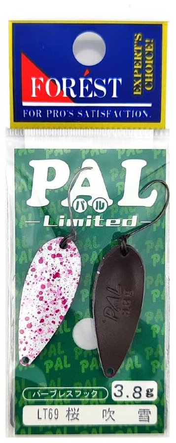 Блесна FOREST Pal Limited 2025 1 шт 33 мм LT69 Cherry Blossom Snow купить,NaN