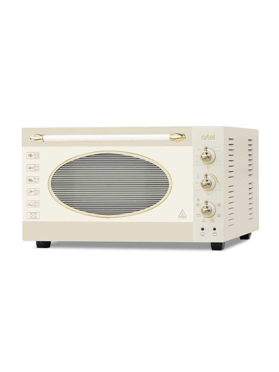 Мини печь Artel MD 4218 L Retro бежевая
