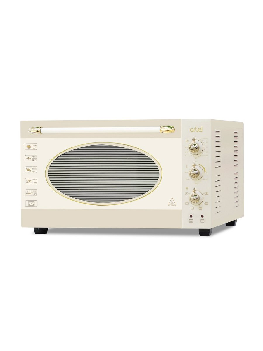 Мини печь Artel MD 4218 L Retro бежевая
