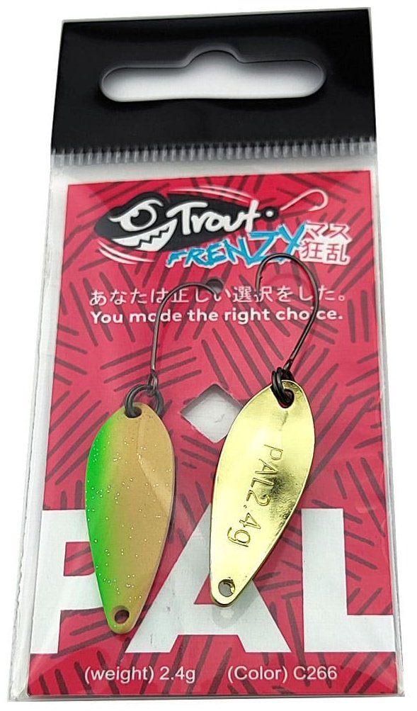 Блесна Trout Frenzy Trout Frenzy Pal 2.4gr 1 шт 30 мм C266 купить,NaN