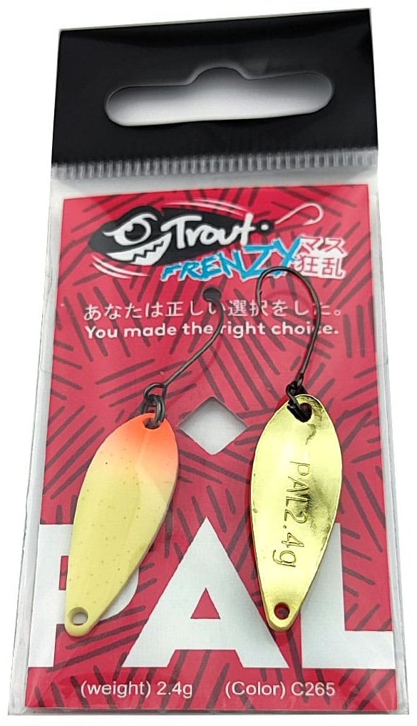 Блесна Trout Frenzy Trout Frenzy Pal 2.4gr 1 шт 30 мм C265 купить,NaN