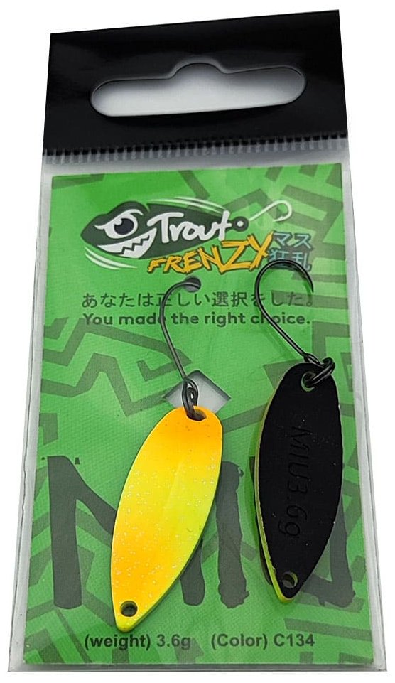 Блесна Trout Frenzy Trout Frenzy Miu 3.6gr 1 шт 32 мм C134 купить,NaN