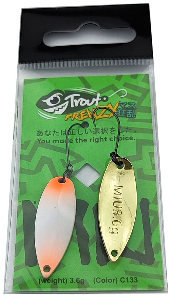 Блесна Trout Frenzy Trout Frenzy Miu 3.6gr 1 шт 32 мм C133 купить,NaN