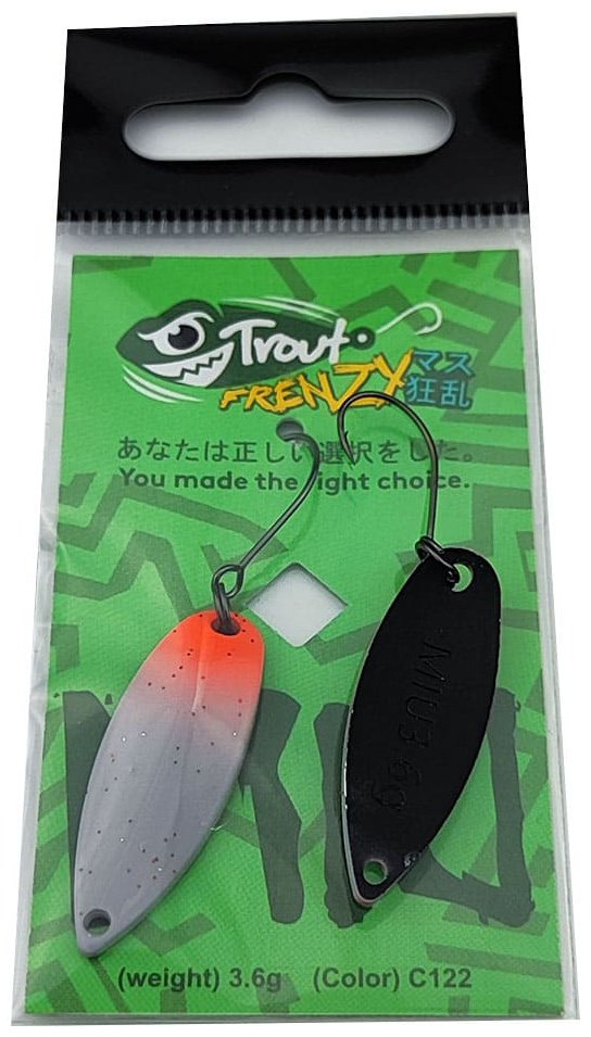 Блесна Trout Frenzy Trout Frenzy Miu 3.6gr 1 шт 32 мм C122 купить,NaN