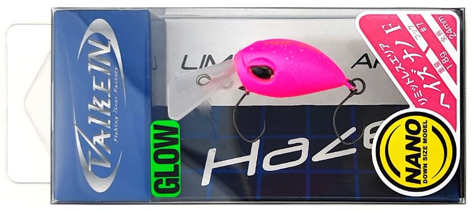 Воблер ValkeIN ValkeIN Haze Nano F 1.8g#, Color M171, Just Shot Pink Glow 1 шт купить,NaN