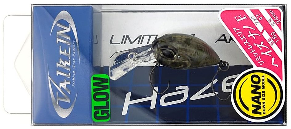 Воблер ValkeIN ValkeIN Haze Nano F 1.8g#, Color C237, Gray Camouflage Glow 1 шт купить,NaN