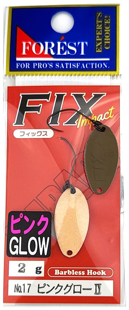 Блесна FOREST Forest Fix Impact 2g 1 шт 22 мм Pink Glow купить,NaN