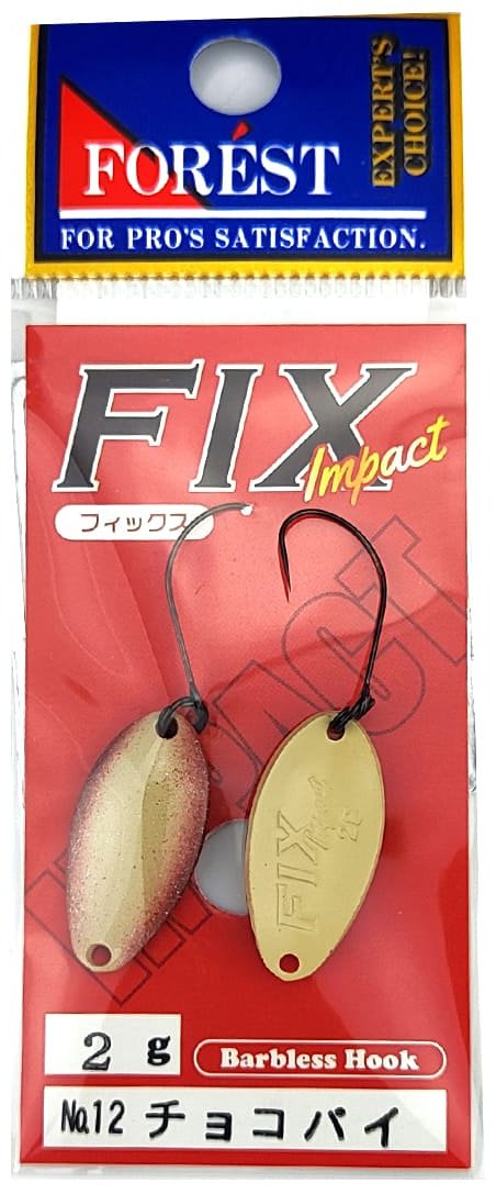 Блесна FOREST Forest Fix Impact 2g 1 шт 22 мм Chocopie купить,NaN