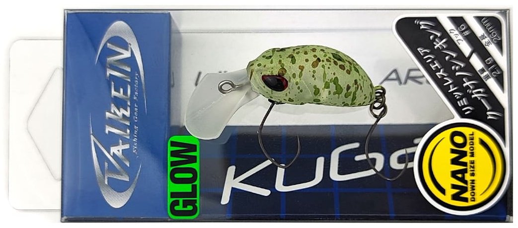 Воблер ValkeIN ValkeIN Kuga Nano S 26#mm, 2.1g Color M248, Marimo Splash Glow 1 шт Marimo Splash Glow купить,NaN