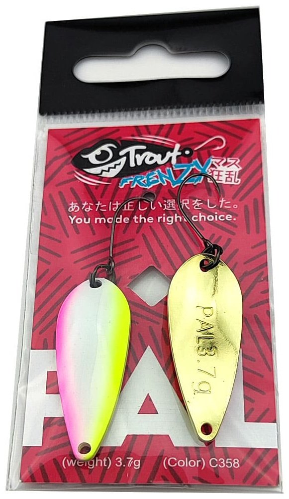 Блесна Trout Frenzy Trout Frenzy Pal 3.7gr 1 шт 33 мм C358 купить,NaN