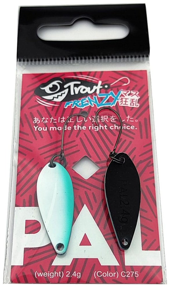 Блесна Trout Frenzy Trout Frenzy Pal 2.4gr 1 шт 30 мм C275 купить,NaN