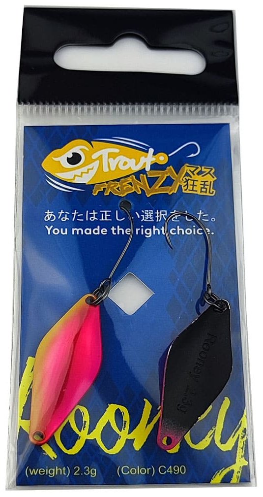 Блесна Trout Frenzy Trout Frenzy Rooney 2.3gr 1 шт 30 мм C490 купить,NaN