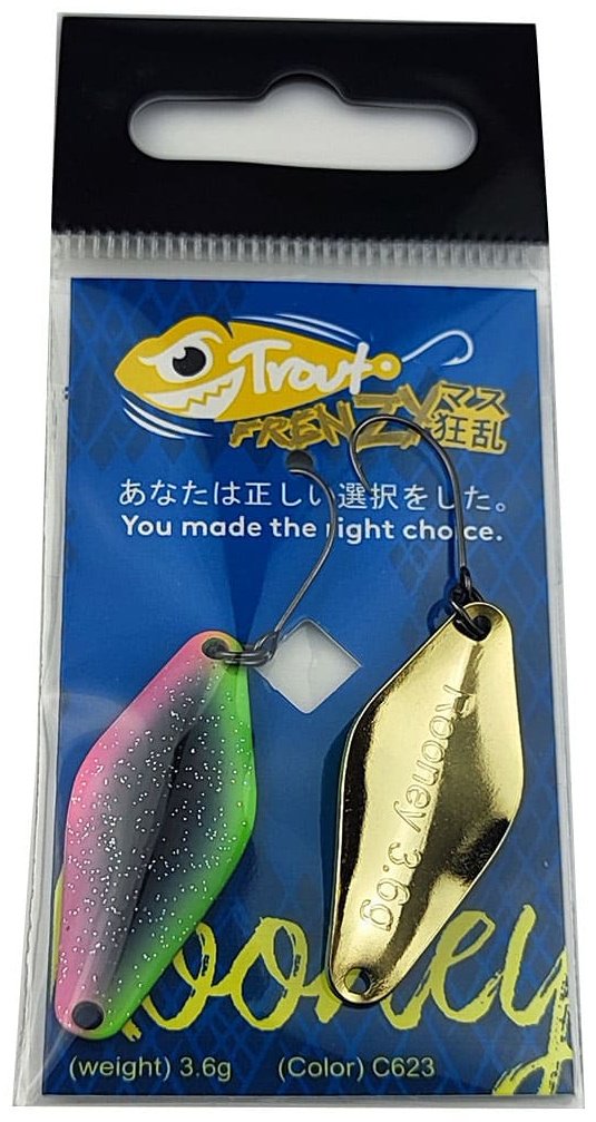 Блесна Trout Frenzy Trout Frenzy Rooney 3.6gr 1 шт 35 мм C623 купить,NaN
