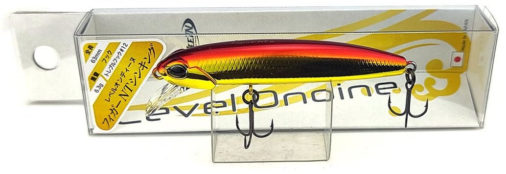 Воблер ValkeIN ValkeIN Figure Native Level Ondine Sinking#, 63mm, Color C233 Red Gold 1 шт купить,NaN