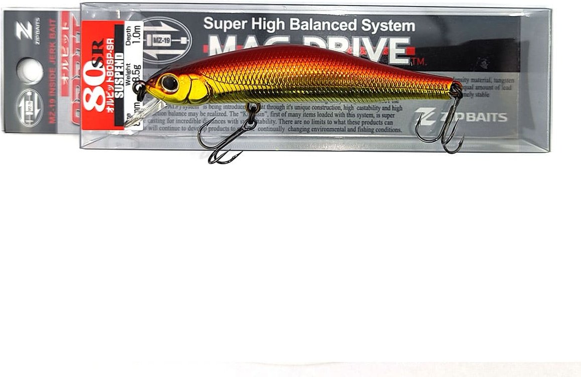 Воблер ZipBaits Orbit 80 SP-SR, 1595.02.31 1 шт 80 мм 049, Akakin купить,NaN