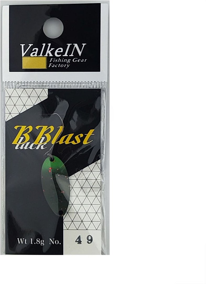 Блесна ValkeIN Black Blast 1.8g 1 шт 25 мм No.49 Turning Green купить,NaN