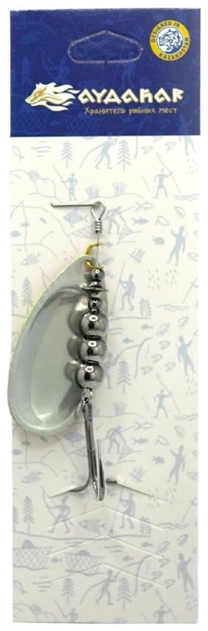 Блесна Айдхар BD Spinner, Size №5 1 шт 75 мм 031 Red Zebra Platinum купить,NaN