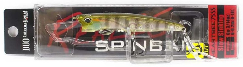 Воблер DUO Realis Spinbait Heartbee 75SS, Color CCC3158 Ghost Gill 1 шт купить,NaN