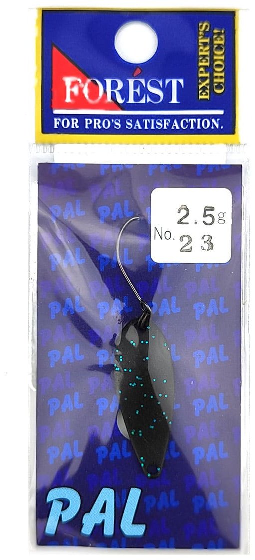 Блесна FOREST Forest Lure Pal 2.5g#, Color 23, Matte Black 1 шт купить,3350