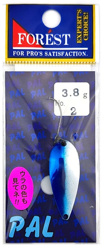 Блесна FOREST Lure Pal 1 шт 34 мм Blue Silver купить,NaN