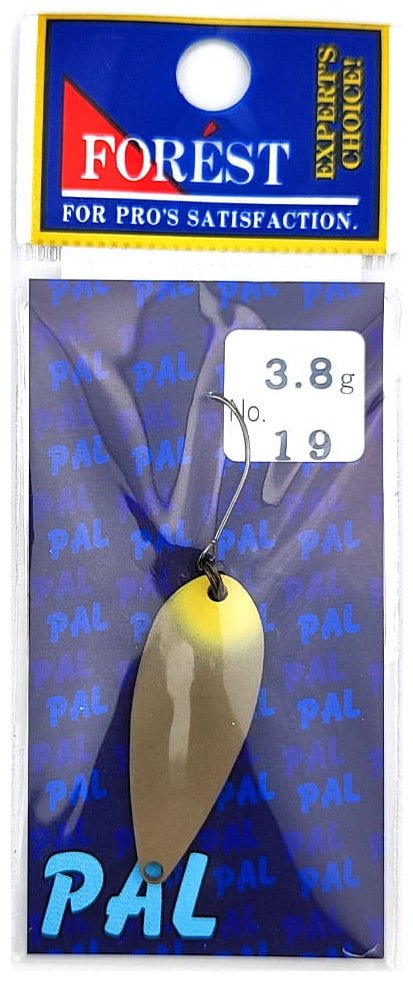 Блесна FOREST Forest Lure Pal 3.8g#, Color 19, Maron 1 шт купить,NaN