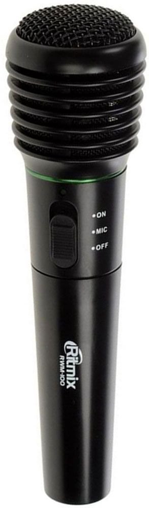 Микрофон Ritmix RWM-100 черный
