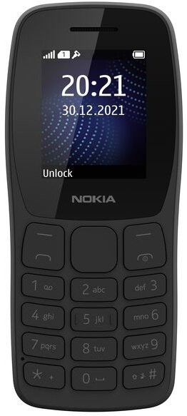 Мобильный телефон Nokia 105 SS 2022 Black