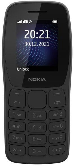 Мобильный телефон Nokia 105 SS 2022 Black