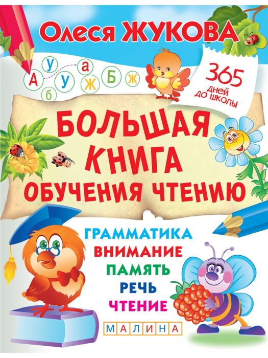 Развивающая литература Жукова О. С. Большая книга обучения чтению купить,NaN