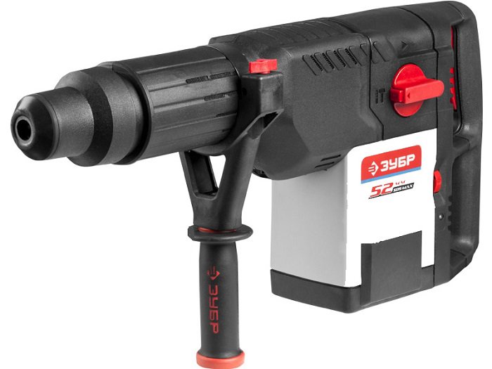Перфоратор ЗУБР SDS-Max ЗПМ-52-1500 ЭК черный