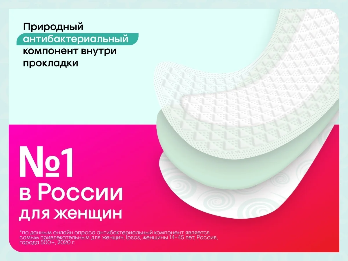 Прокладки ежедневные Kotex Bio-Care защита от бактерий 20 шт купить,NaN