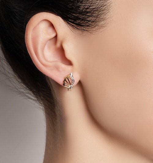 Серьги Кристалл NM238 3,37гр. купить,229160