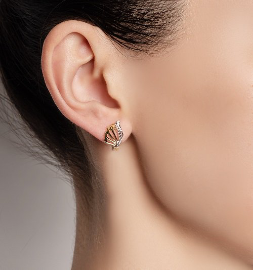 Серьги Кристалл NM238 3,37гр. купить,229160