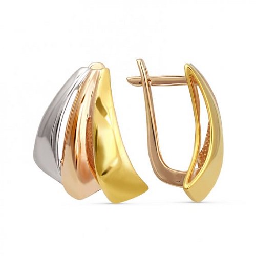 Серьги Кристалл NM185 3,94гр.