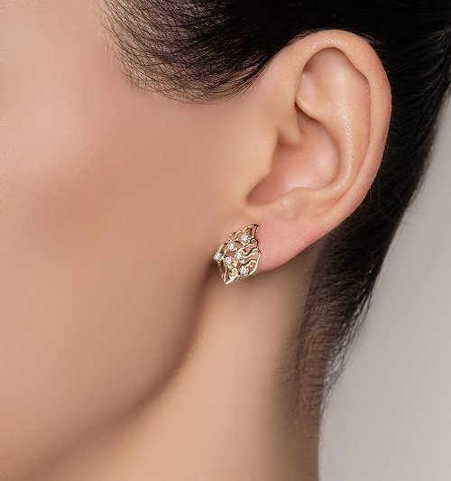 Серьги Кристалл NM130 3,19гр. купить,216920