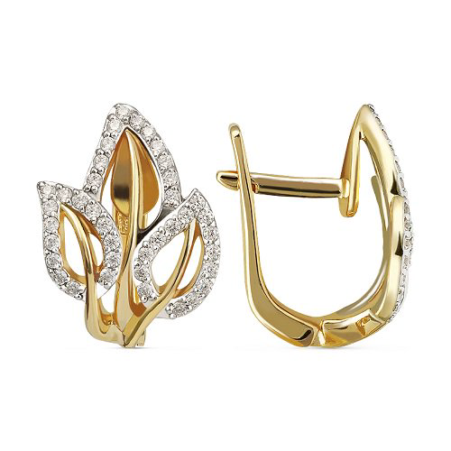 Серьги Кристалл NM103 4,51гр. купить,306680