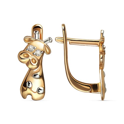 Серьги Кристалл NL600 1,59гр. купить,108120