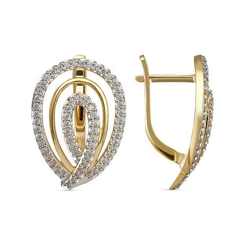 Серьги Кристалл NM127 9,32гр. купить,633760