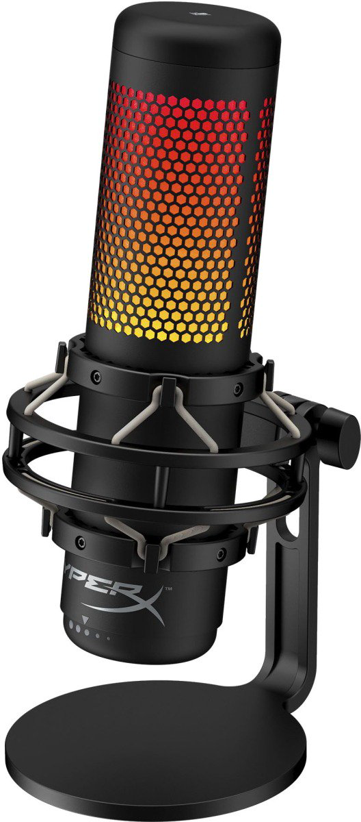 Микрофон HyperX QuadCast S HMIQ1S-XX-RG/G черный купить,NaN
